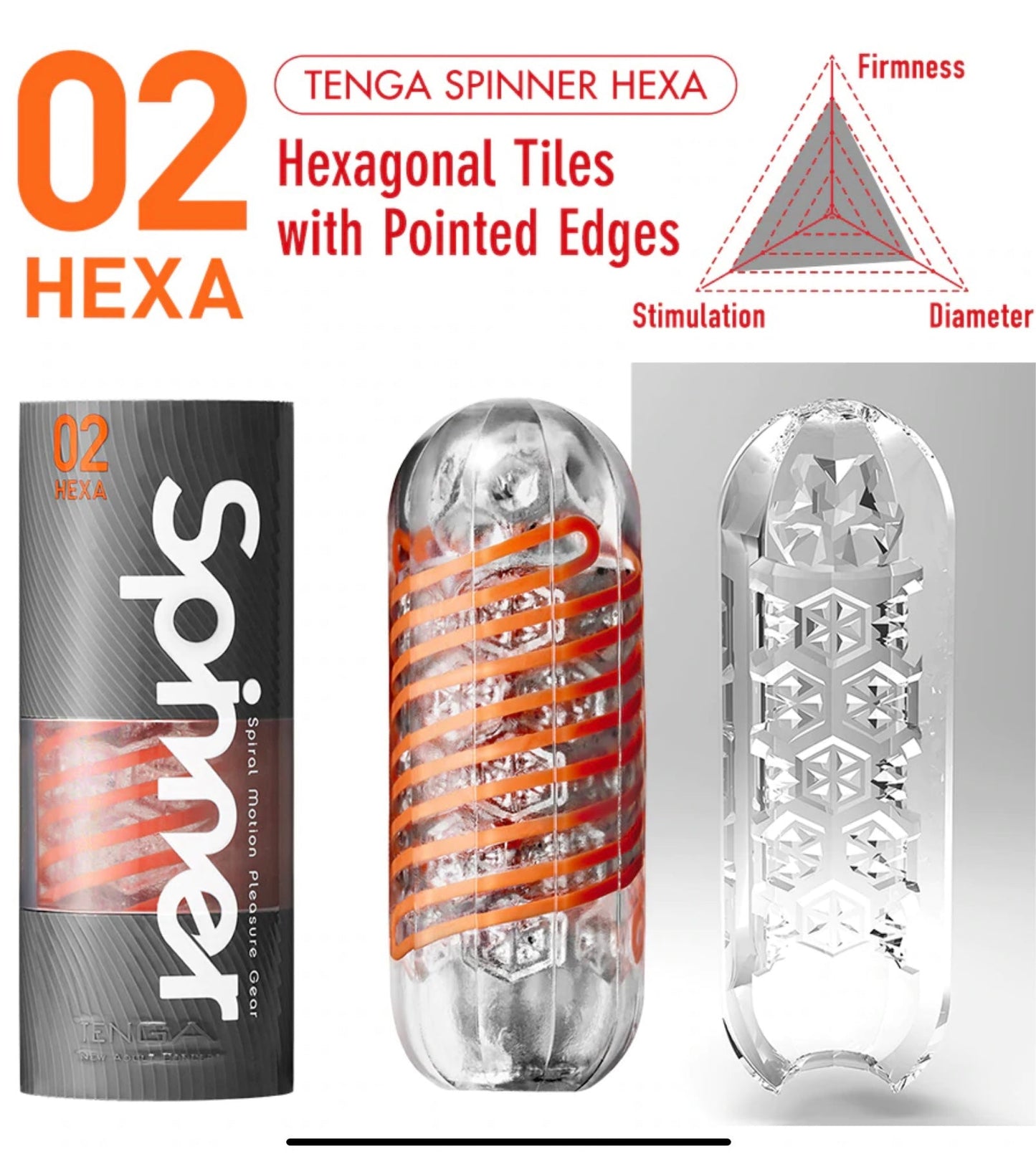 Tenga Spinner 02 Hexa