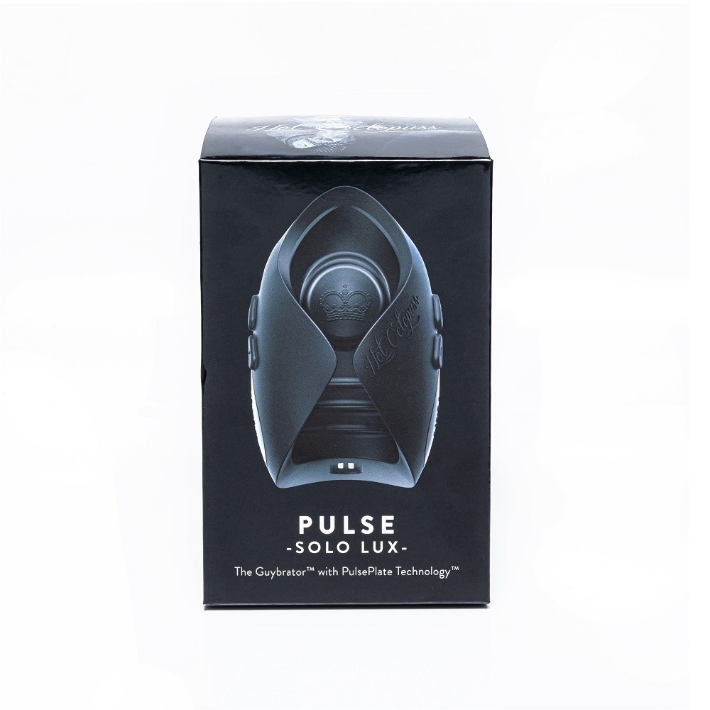 Hot Octopuss Pulse Solo Lux Masturbator with Wrist Remote Black